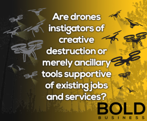 Is there a drone invasion or are they useful tools.