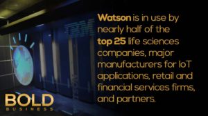 supercomputer ai watson at IBM headquarters