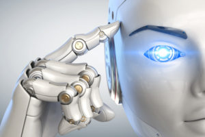 Robot close up.