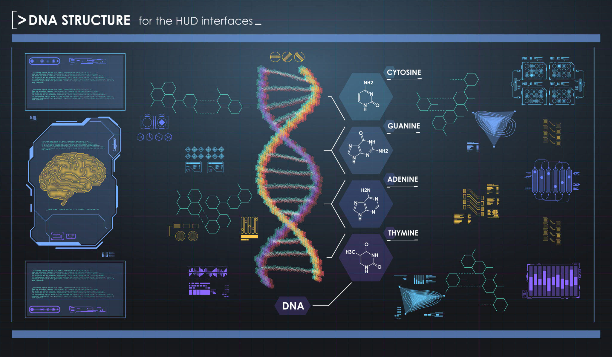 a photo of a Helix and formulas for gene selection capabilities amid the reality of gene editing