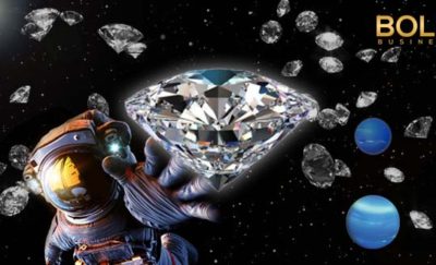 A diamond rain, an astronaut, and planets