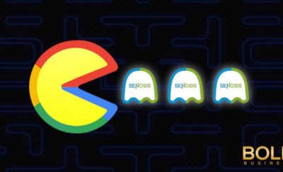 Google as Pacman eats Senosis