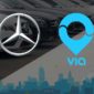 Mercedes Benz Investment in Via for its multi passenger rideshare app