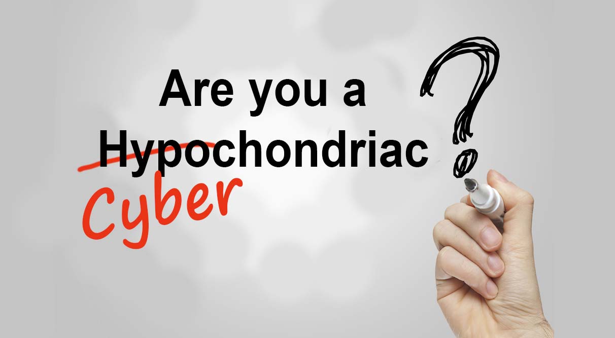Lettering and hand, are you a cyberchondriac?