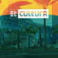 Et Cultura logo overlays palm tree lined street image
