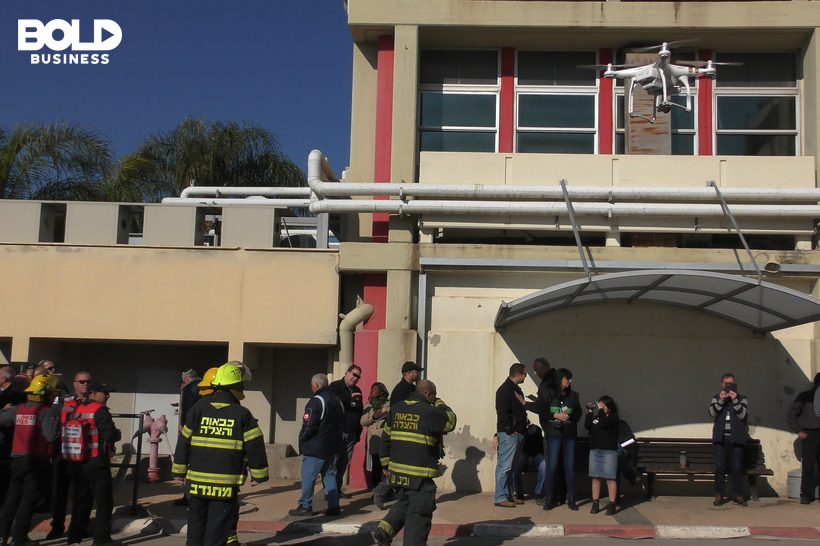 AR-enabled drones to help firefighters swiftly put out wildfires