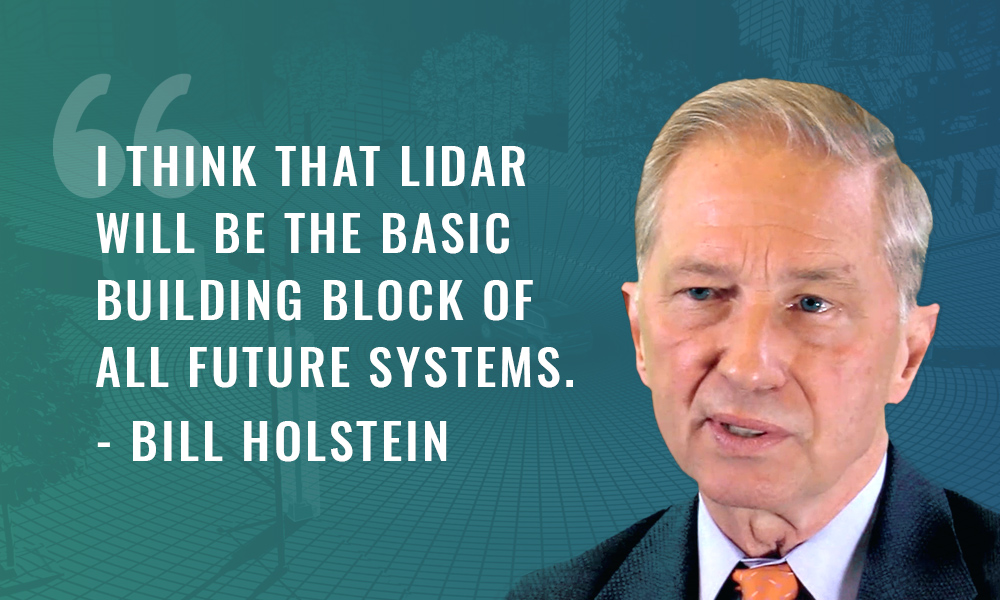 Quote from Bill Holstein LIDAR expert