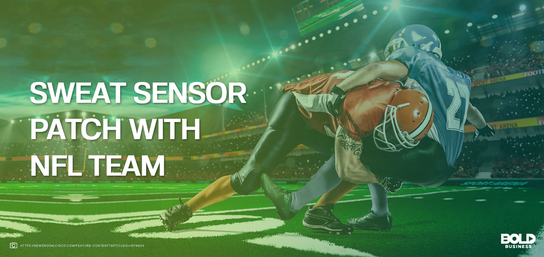 GraphWear Technologies is testing on NFL players their wearable sensor that analyzes sweat.