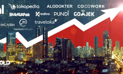 top companies in indonesia, cityscape with names of companies