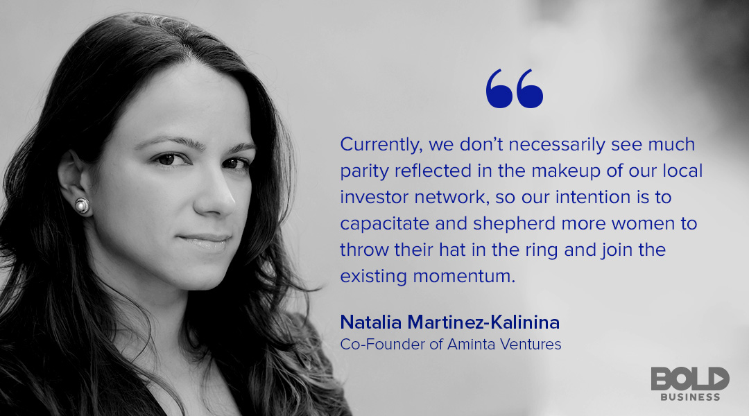 Natalia Martinez-Kalinina A photo quote of Natalia Martinez-Kalinina talking about Venture Capital for Female Entrepreneurs