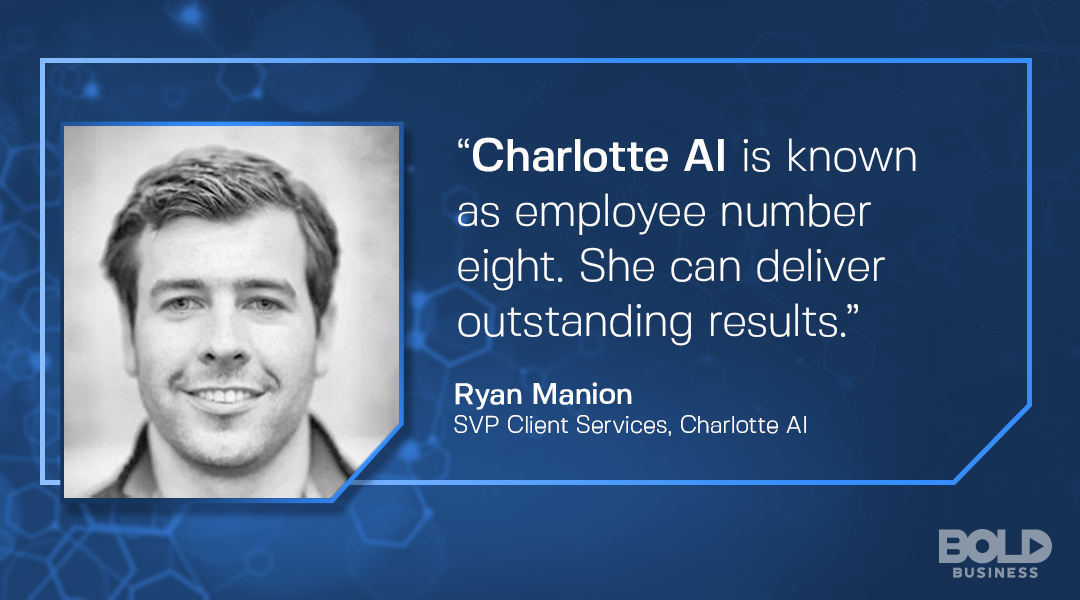 Charlotte AI SVP Ryan Manion discusses their AI bot for facebook optimization