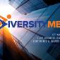 A logo of the Diversity MBA event that during the Diversity MBA conference that features diversity and inclusion