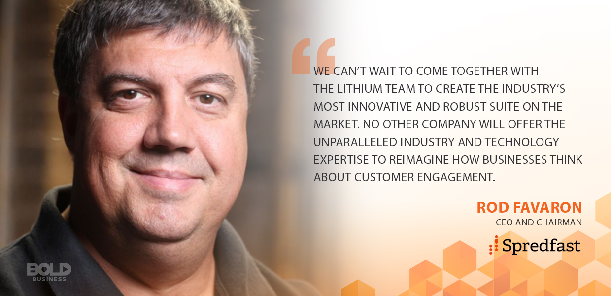 Rod Favaron photo quote amidst talk about brands that connect with consumers a photo quote from Rod Favaron amidst the talk on brands that connect with consumers