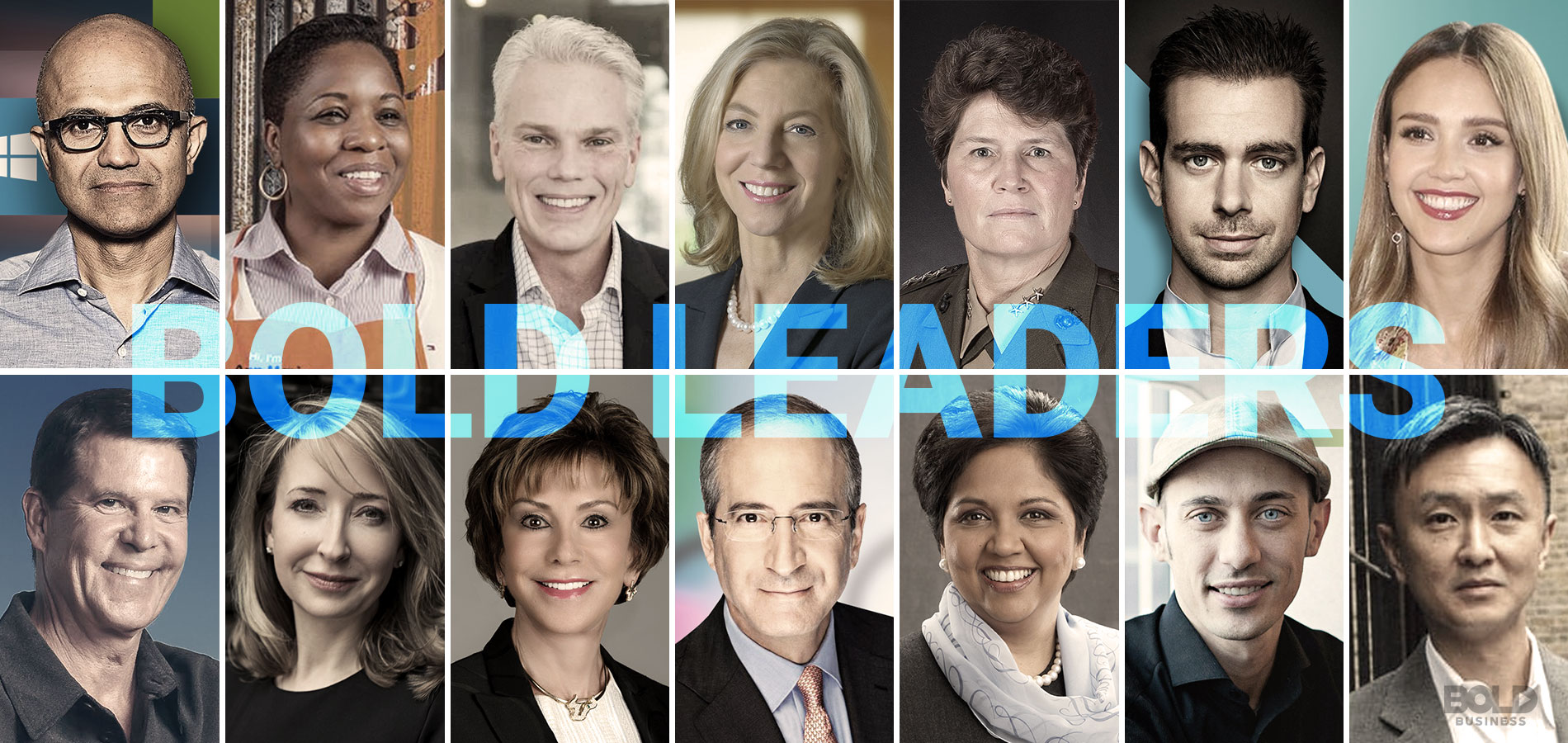 Bold Leaders List demonstrating characteristics of a bold leader