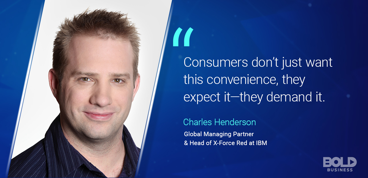 quote of Charles Henderson on the underlying expectation of consumers between smart appliances (including a smart home entertainment system) and convenience and speed The biggest driver in smart appliance appeal for consumers is convenience.