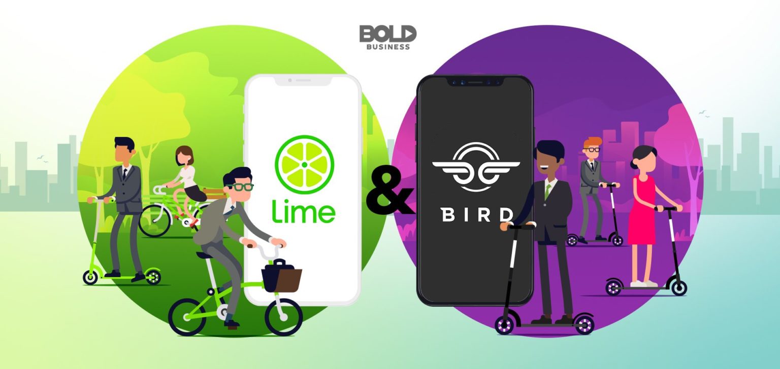 The Dominance of Lime and Bird Scooters Dominating Dockless Scooters