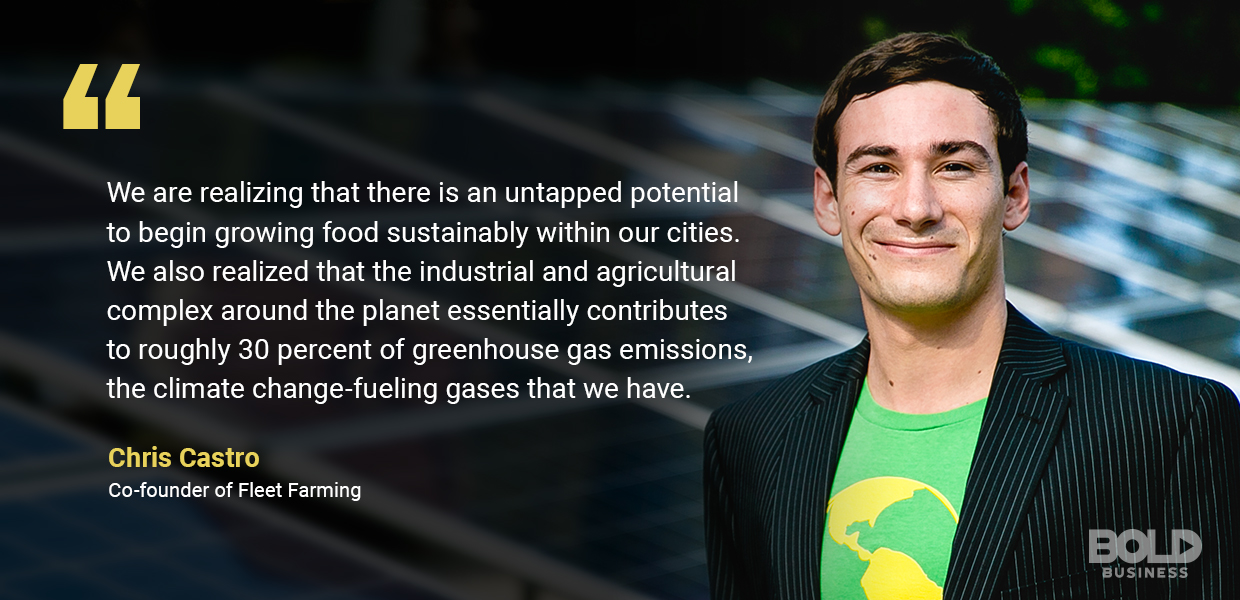 Fleet Farming is Realizing Untapped Potential The importance of urban farming cannot be understated.