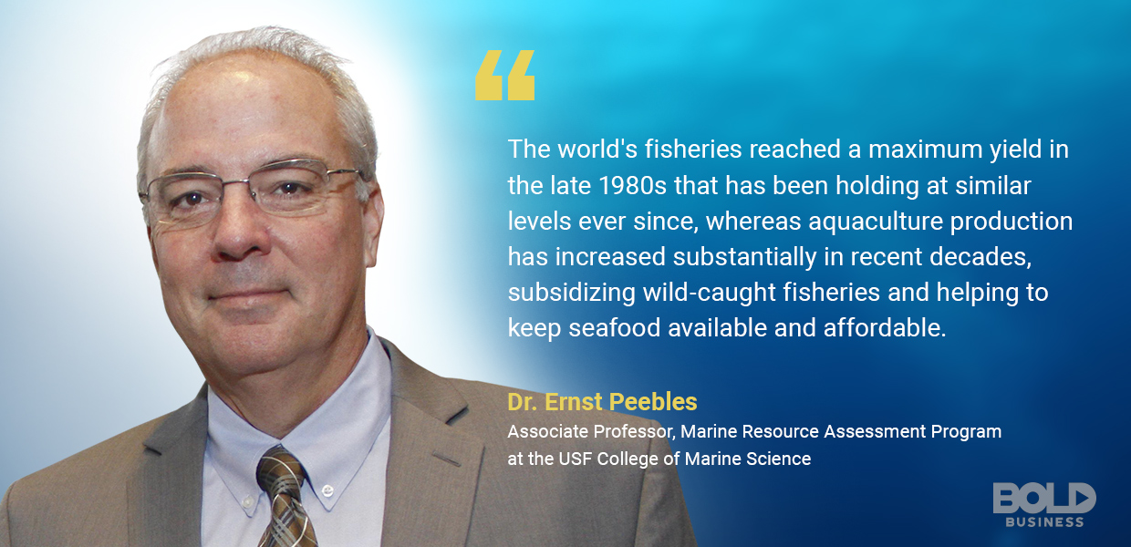 The Blue Economy demands aquaculture sustainability.