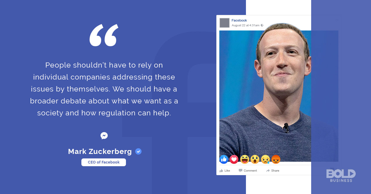 facebook antitrust, mark zuckerberg quoted
