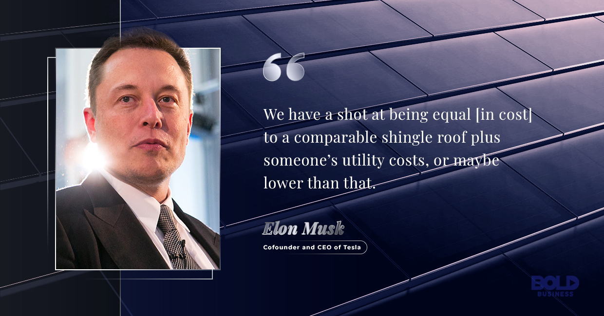 Elon Musk talking Tesla Solar