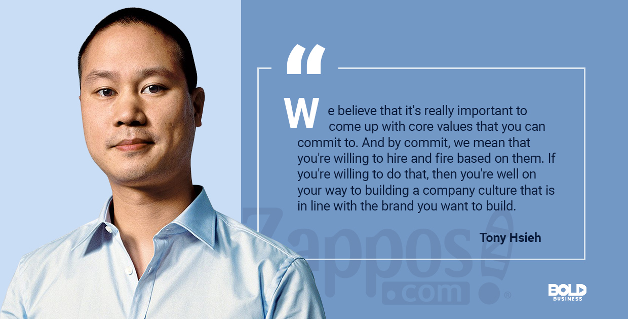 To have the culture you want, be ready to commit to it. tony hsieh talks about company culture