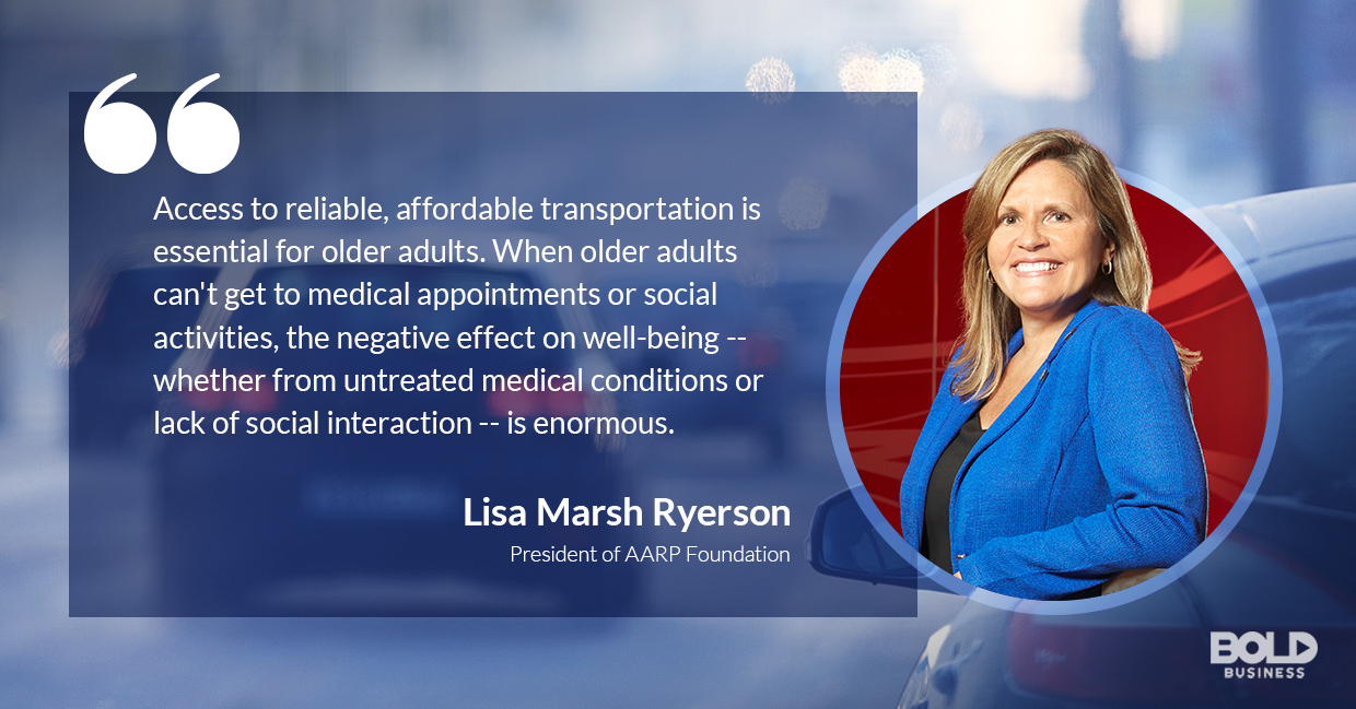 Senior medical transportation is among the major projects of some innovative companies. senior medical transportation, lisa marsh ryerson quoted