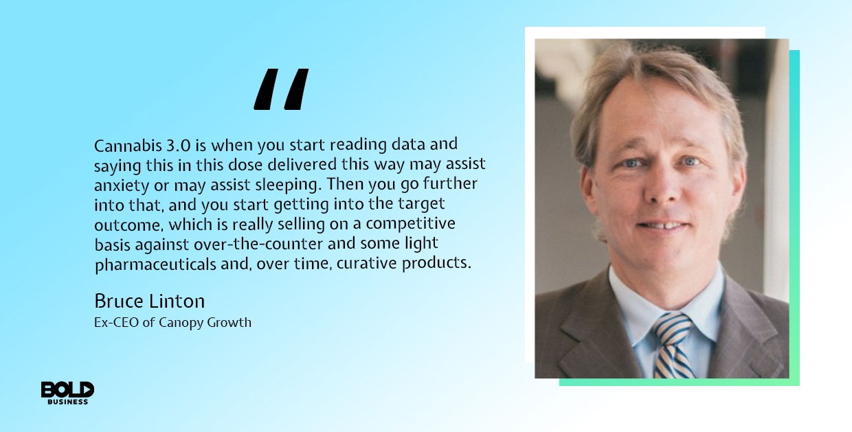 Cannabis 3.0 is coming. marijuana industry, bruce linton