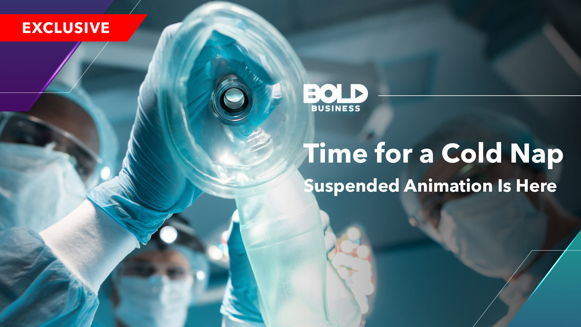 Time For A Cold Nap: Suspended Animation Is Here - Video