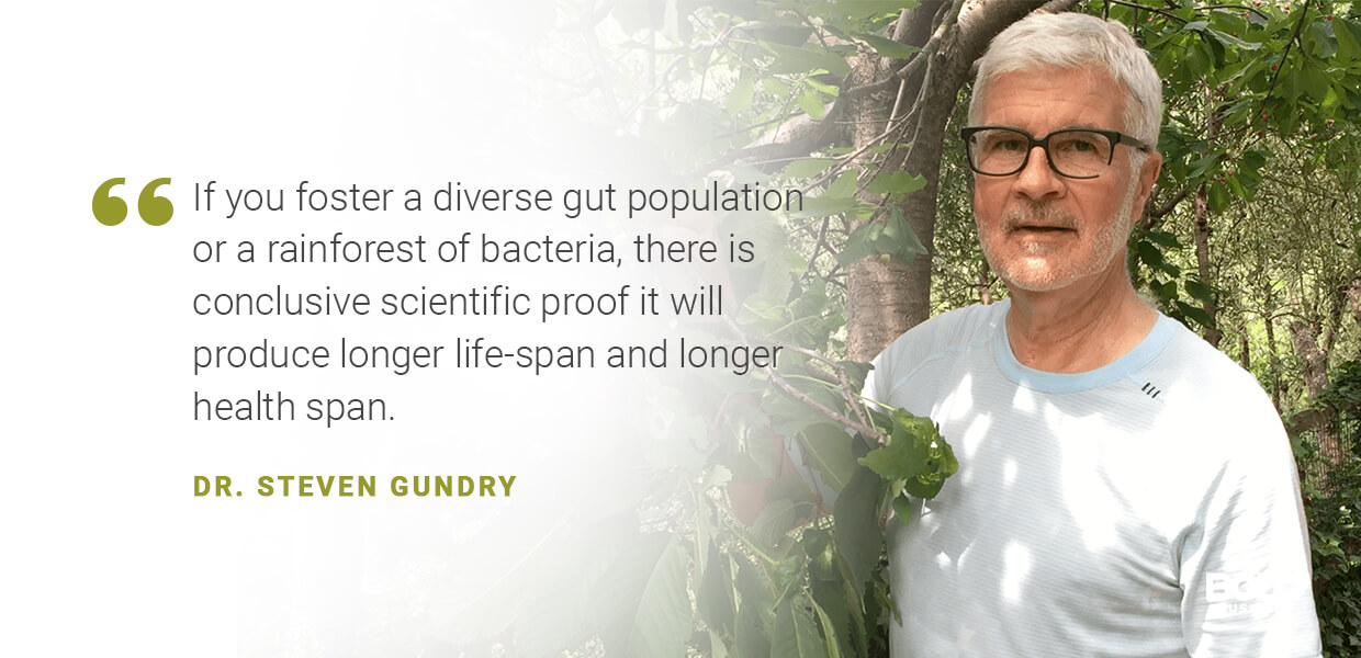 Interview with Dr. Steven Gundry on the Importance of Gut Microbiota