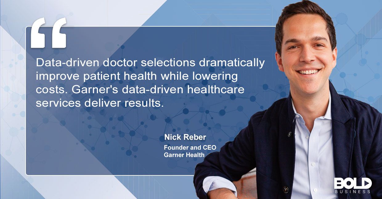 A Nick Reber quote about data-driven analysis