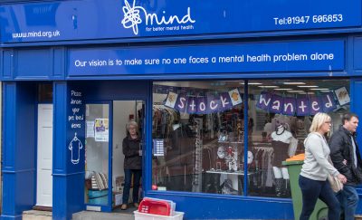 A shop in the UK offering mental health services
