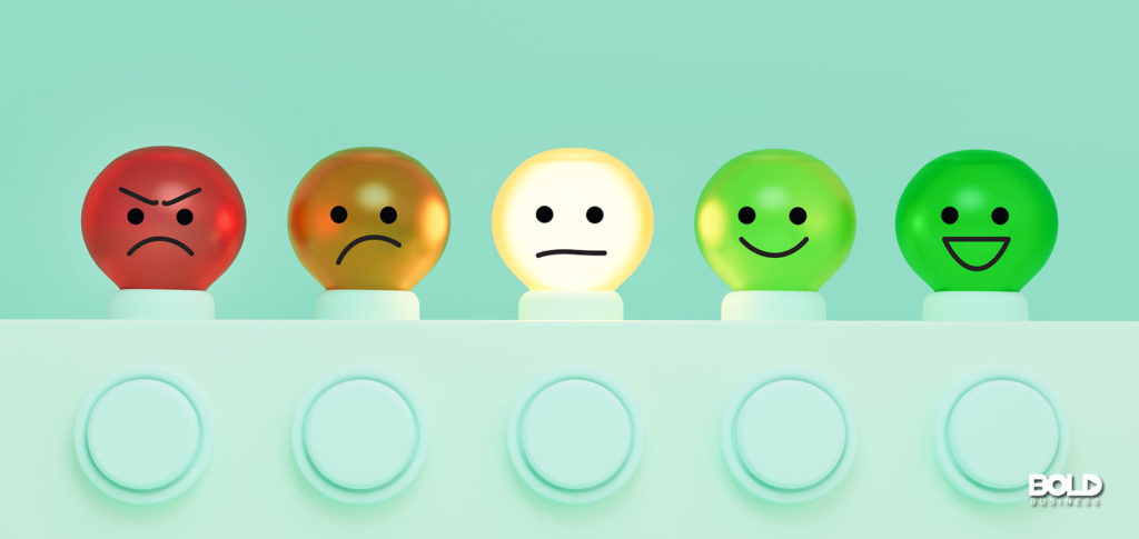 A bunch of marbles in various emotional states