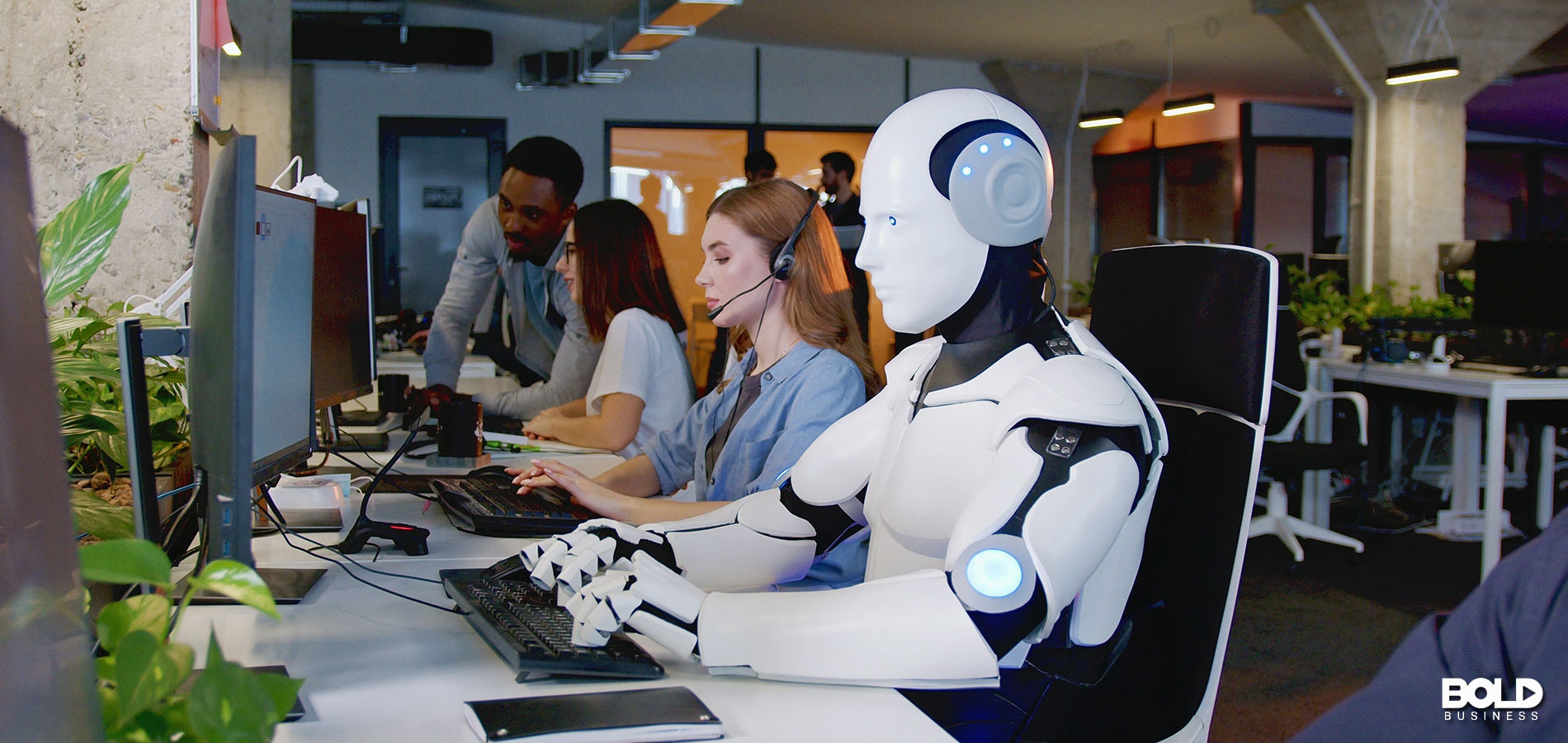 live call answering service vs. robot