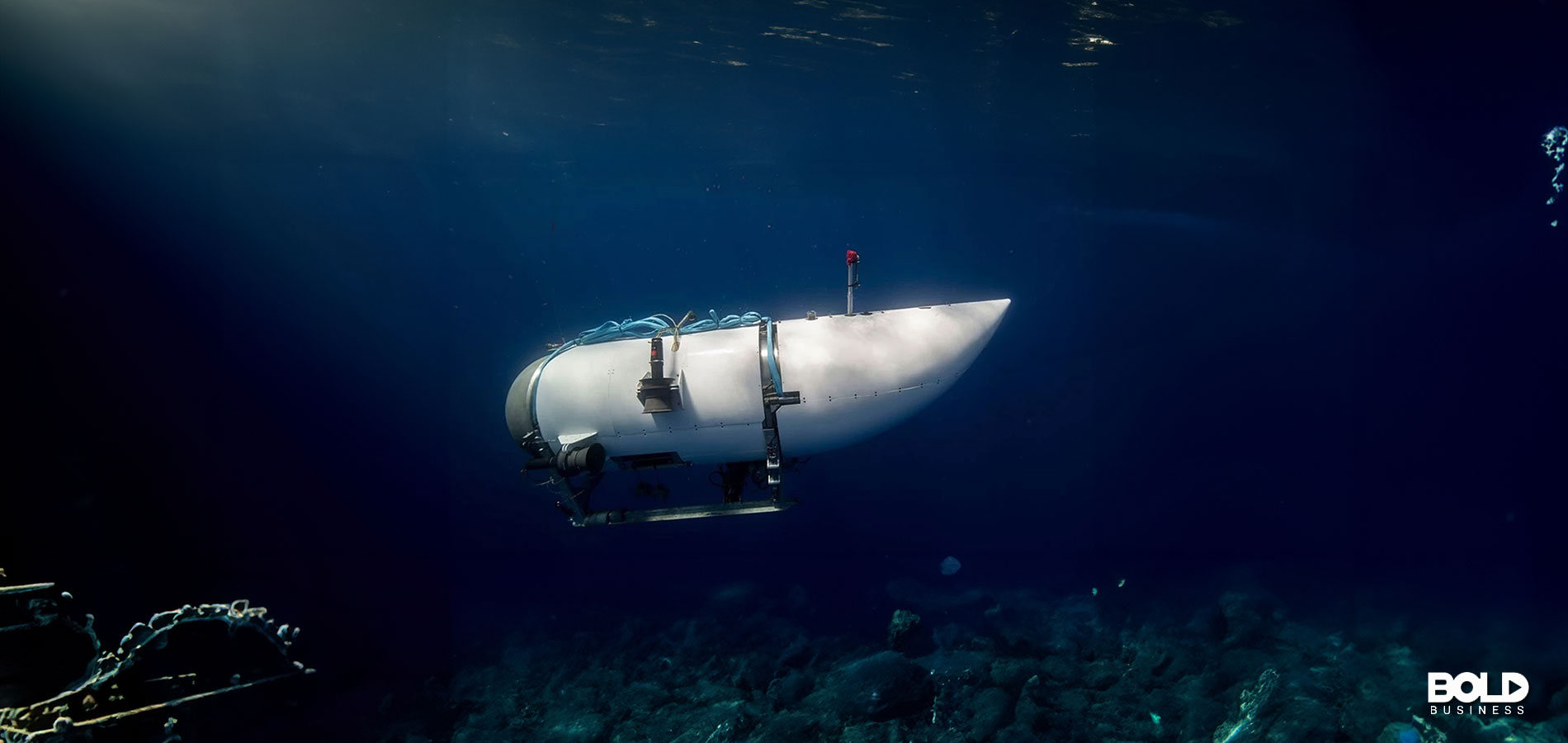 A submersible about to explode from adventure tourism risks