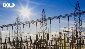 advances in energy technologies as shown by a substation