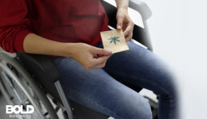 older adults and medical marijuana in a wheelchair