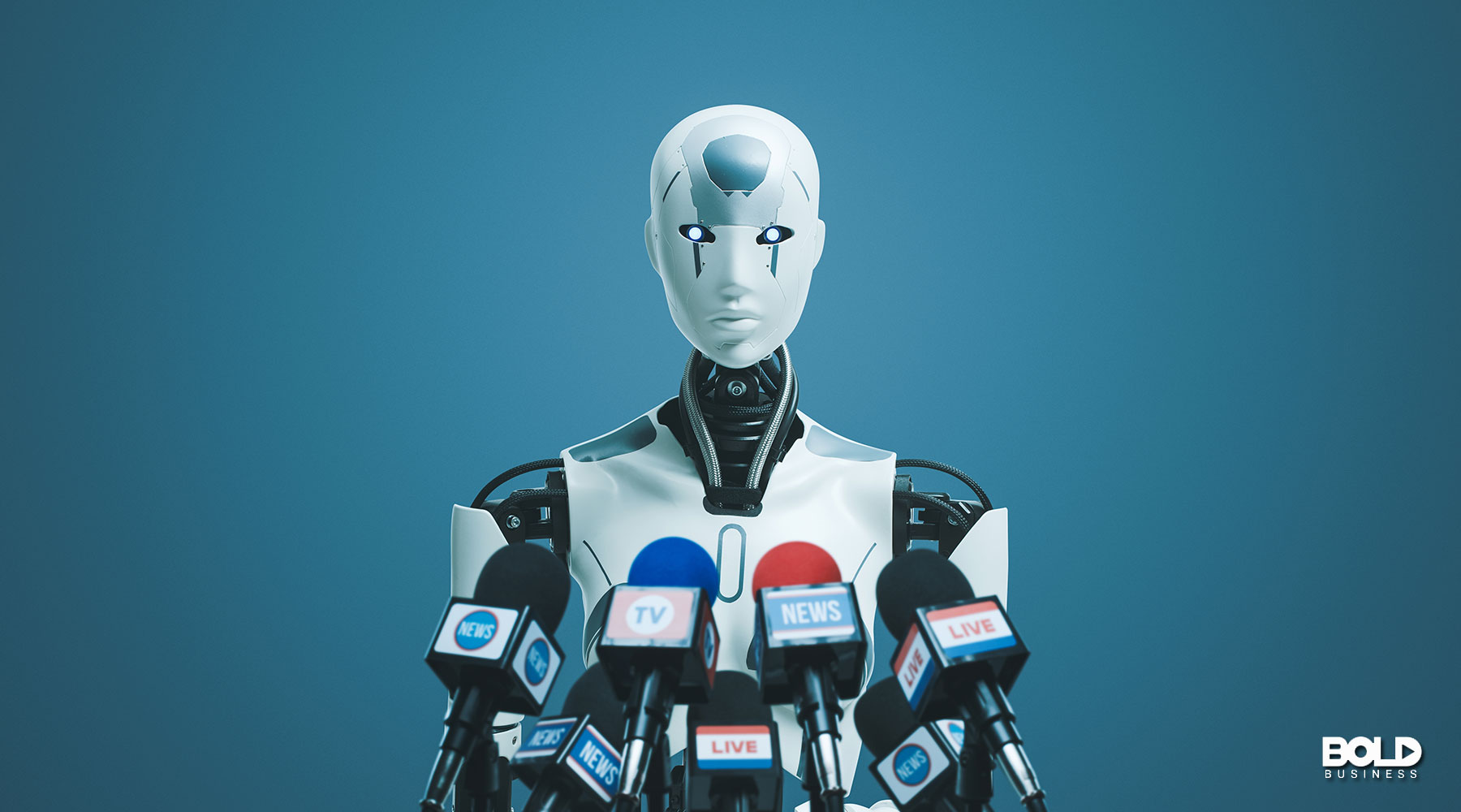 a robot candidate running for president